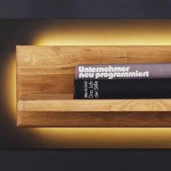 Sale Wandboard in Wildeiche & Anthrazit - Flacona Regale