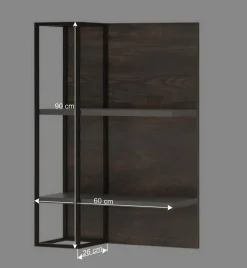 Outlet Wandboard mit zwei Böden - Mundo Regale