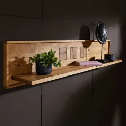 Wandboard Troncon aus Wildeiche Echtholz Regale