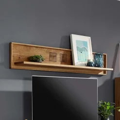 Wandboard Troncon aus Wildeiche Echtholz Regale