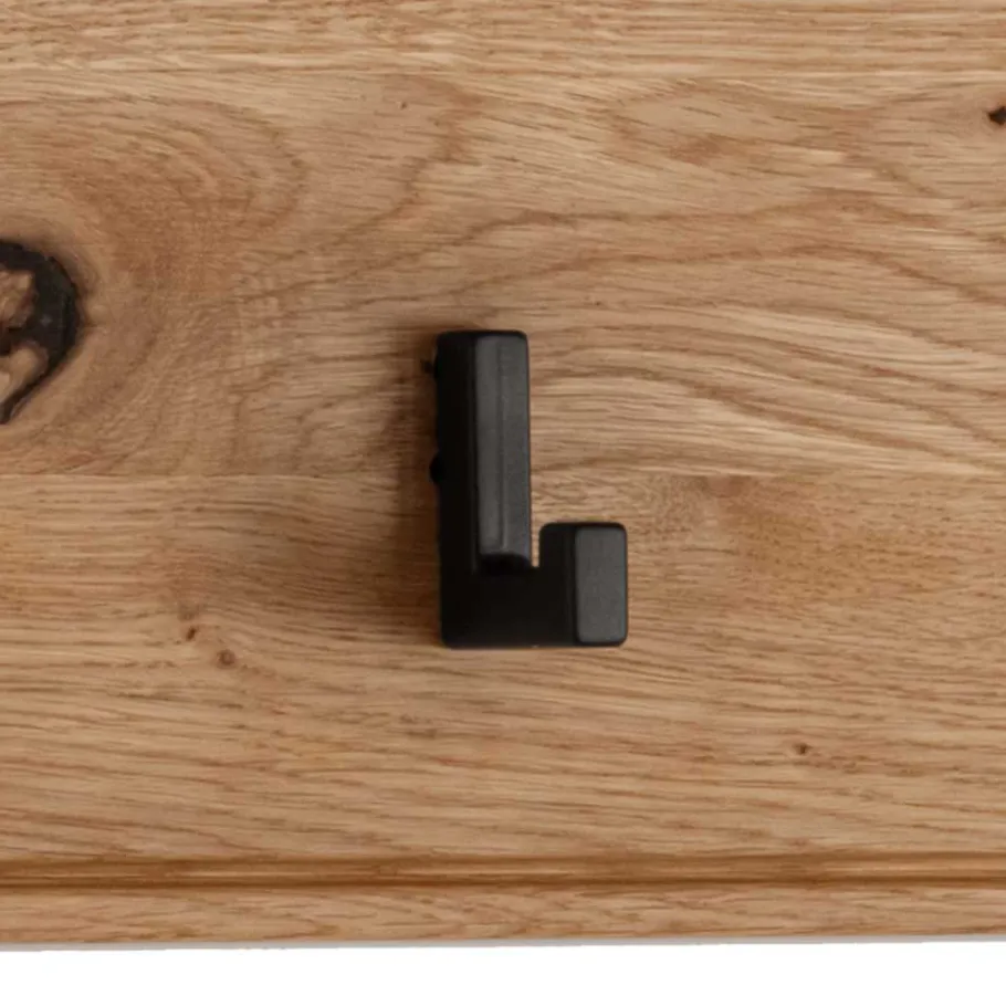 Sale Wandgarderobe aus Asteiche Massivholz und Metall - Zonga Garderoben