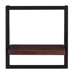 Outlet Wandhängeregal aus Recyclingholz Teak - Solapura Regale