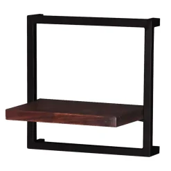 Outlet Wandhängeregal aus Recyclingholz Teak - Solapura Regale