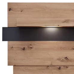 Outlet Wandpaneel mit Ablage & LED Beleuchtung - Kuetra Regale