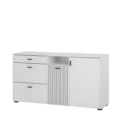 Sale Weiße Kombi-Kommode mit 1,50 m Breite - Dualkos Sideboards