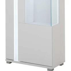 Weiße TV Anbauwand Möbelset - Tirol (vierteilig) Wohnwände