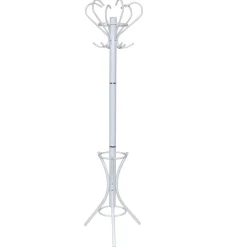 Sale Weißer Garderobenständer aus Metall - Laxela Garderoben