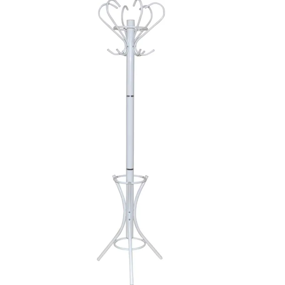 Sale Weißer Garderobenständer aus Metall - Laxela Garderoben
