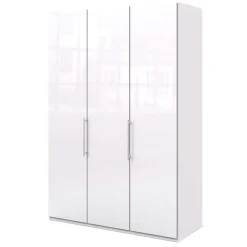 Online Weißer Kleiderschrank mit 150 cm Breite - Dolienca Kleiderschränke|Schränke