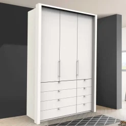 Outlet Weißer Kombi-Kleiderschrank mit Gleittür - Donpiave Kleiderschränke|Schränke