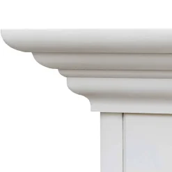 Hot Weißer Schlafzimmerschrank im Landhausstil - Indico Kleiderschränke|Schränke