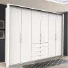 Weißer Schrank für Schlafraum 300 cm breit - Donpiave Kleiderschränke