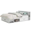 Best Weißes Bett 160x200 cm mit Stauraum - Monja Betten