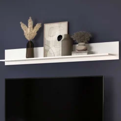 Outlet Weißes Hängeboard in 170 cm Breite - Gomata Regale