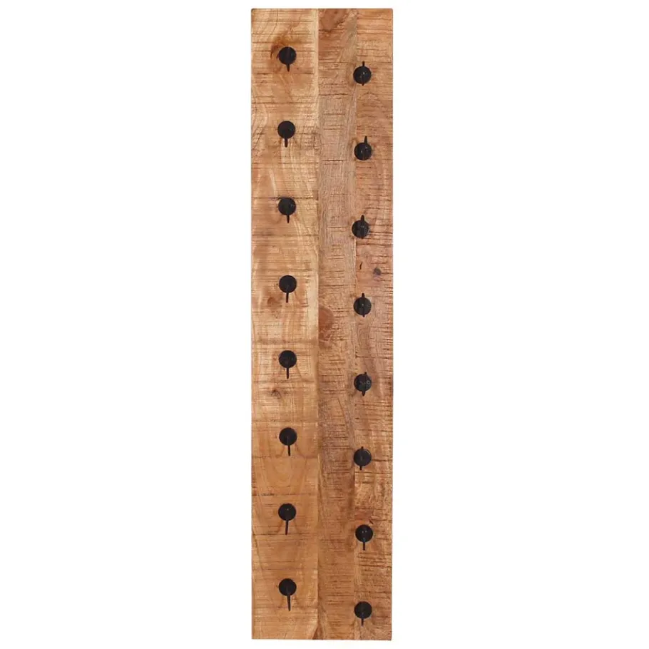Sale Weinflaschenhalter aus Mangobaum Massivholz - Indri Regale