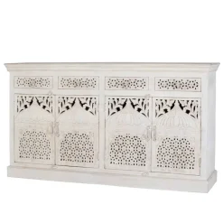 White Wash Sideboard im orientalischen Stil - Capo Sideboards