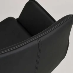 Sale White Wash Tisch & Lederstühle - Senatau (siebenteilig) Sitzgruppe