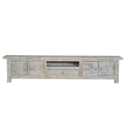 Sale White Wash TV Lowboard - Shabby Chic - Catlony Tv & Hifi-Möbel|Lowboards