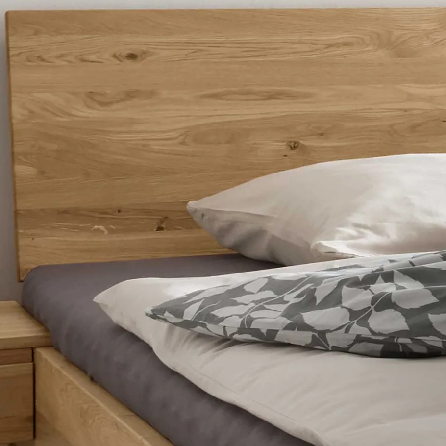 Sale Wildeiche Bett mit vier Schubladen modern - Zennian Betten