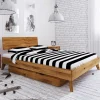Best Wildeiche Einzelbett mit Unterlänge 190 cm - Eavy III Betten
