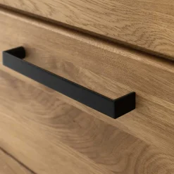 Sale Wildeiche Highboard Vitrine teilmassiv - Sophia Kommoden|Vitrinen