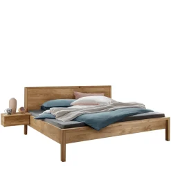 Sale Wildeiche Holzbett in modernem Design - Martinez Betten