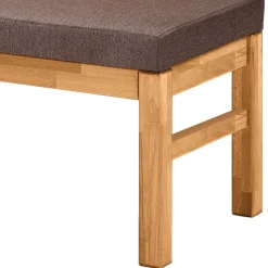 Sale Wildeiche Küchenbank mit Rückenlehne - Virds Sitzbank