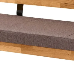 Sale Wildeiche Küchenbank mit Rückenlehne - Virds Sitzbank