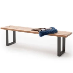 Online Wildeiche Loft Bank ohne Lehne - Chiano Sitzbank