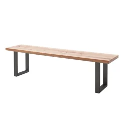 Online Wildeiche Loft Bank ohne Lehne - Chiano Sitzbank