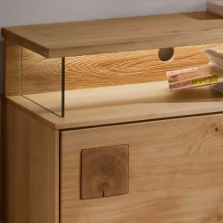 Wildeiche TV Board mit 170 cm Breite - Millena Tv & Hifi-Möbel|Lowboards