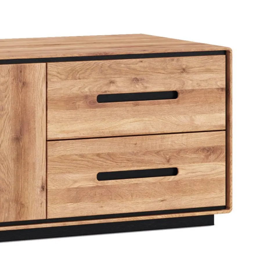 Best Wildeiche TV-Kommode in modernem Design - Shipper Tv & Hifi-Möbel|Lowboards