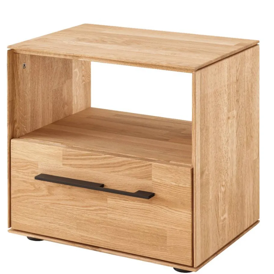 Sale Wildeiche-Nachtkommode mit Fach - Kassanda Kommoden