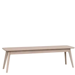 Online Wohnraum Holzbank in White Wash - Navassa Sitzbank