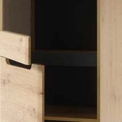 Wohnwand Möbelset Skandi Style - Olcian (vierteilig) Wohnwände