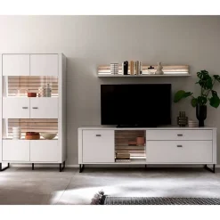 Wohnwandmöbel-Set modern - Varzino (dreiteilig) WohnwÀnde