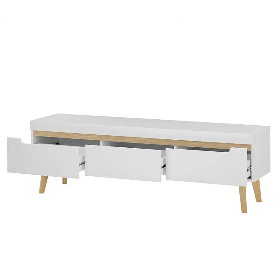 Wohnzimmer Anbauwand Möbel Kombi - Ginko (dreiteilig) Wohnwände