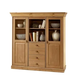 Wohnzimmer Highboard Piatra aus Kiefer teilmassiv Highboards