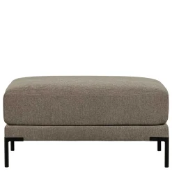 Wohnzimmer Polsterhocker in Taupe - Birte Hocker