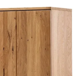 Wohnzimmer Vitrine in Eiche Bianco geölt - Crupean Vitrinen|Schränke