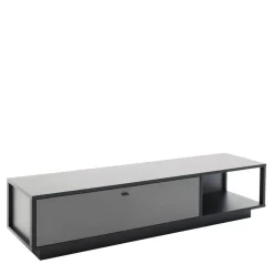 Wohnzimmermöbel TV Wand in Grau - Ridona (dreiteilig) Wohnwände