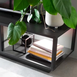 Wohnzimmermöbel TV Wand in Grau - Ridona (dreiteilig) Wohnwände