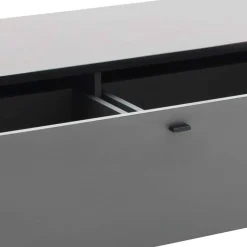 Wohnzimmermöbel TV Wand in Grau - Ridona (dreiteilig) Wohnwände