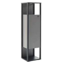 Wohnzimmermöbel TV Wand in Grau - Ridona (dreiteilig) Wohnwände