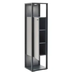 Wohnzimmermöbel TV Wand in Grau - Ridona (dreiteilig) Wohnwände