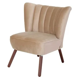 Sale Wohnzimmersessel in Beige und Nussbaum - Boldo Sessel