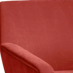 Sale Wohnzimmersessel in Terracotta Velours - Emjada Sessel