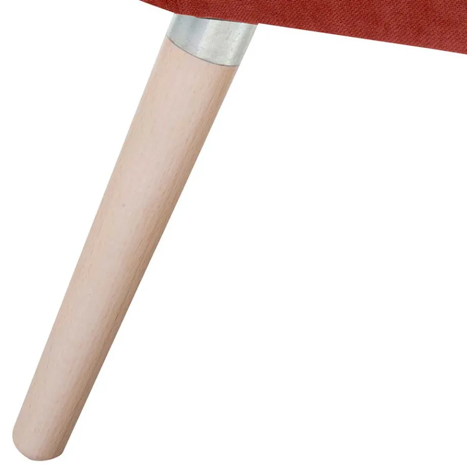 Sale Wohnzimmersessel in Terracotta Velours - Emjada Sessel