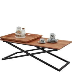 Wohnzimmertisch mit zwei Tabletts - Mailiona Tische