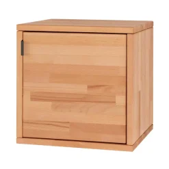 Sale Würfel Regal mit Tür aus Kernbuche massiv - Gabela Regale